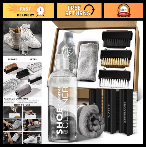 Shoe cleaner kit 10oz - -,