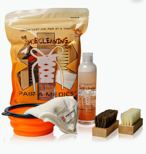 Shoe cleaning kit with - with, oz